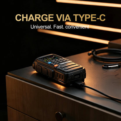 TIDRADIO TD-H3 SE Mini Ham Radio GMRS Long Range Handheld Two Way Radio NOAA Weather Rechargeable Walkie Talkies Dual PTT APP Programming USB-C Charging