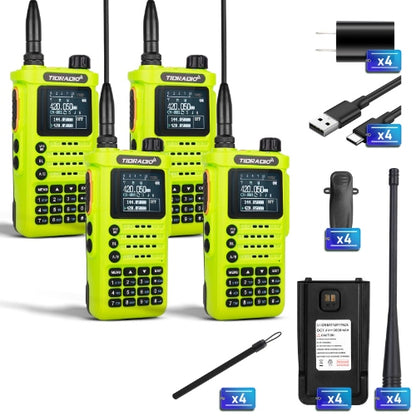 H8 Ham GMRS Dual Band Radio 4 Packs