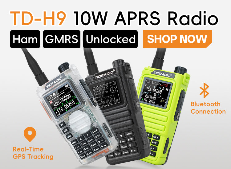 TIDRADIO Bluetooth Smart Noise-Cancelling Earpiece for TD-H3 Plus