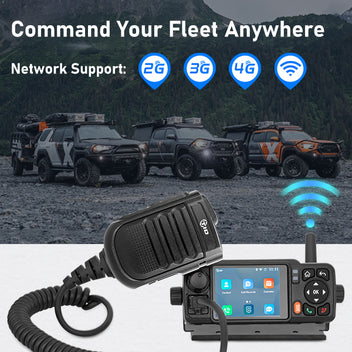 TD-M6 Plus 2.4 Inches Touch Screen 4g WIFI PoC Mobile Network Radio ...