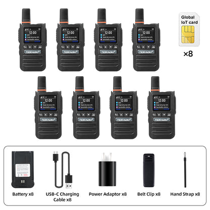 TIDRADIO TD G19 4G LTE PoC Radio for Family Construction and Business Communication