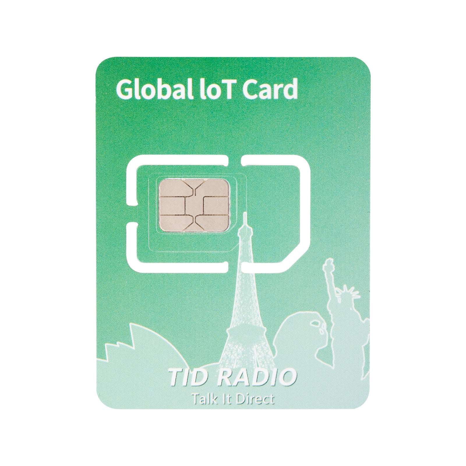 TIDRADIO Walkie Talkie IoT Card with 1 Year Data Fee – Tidradio