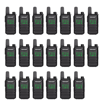 Walkie Talkies for IP67 Waterproof, TIDRADIO TD-M11 Two-way Radios, Wireless Programming, Frequency Copy, 22 FRS Channels, NOAA, VOX, USB C Charging Long Range Rapid Radio Survival Gear 20 pack