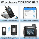 Load image into Gallery viewer, TIDRADIO H8 GMRS Radio with Bluetooth