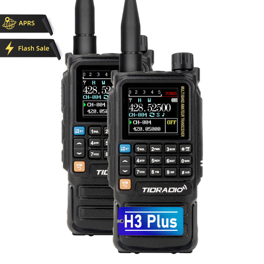 TD-H3 Plus 5W Bluetooth Ham GMRS Radio 2 Pack 4 Pack