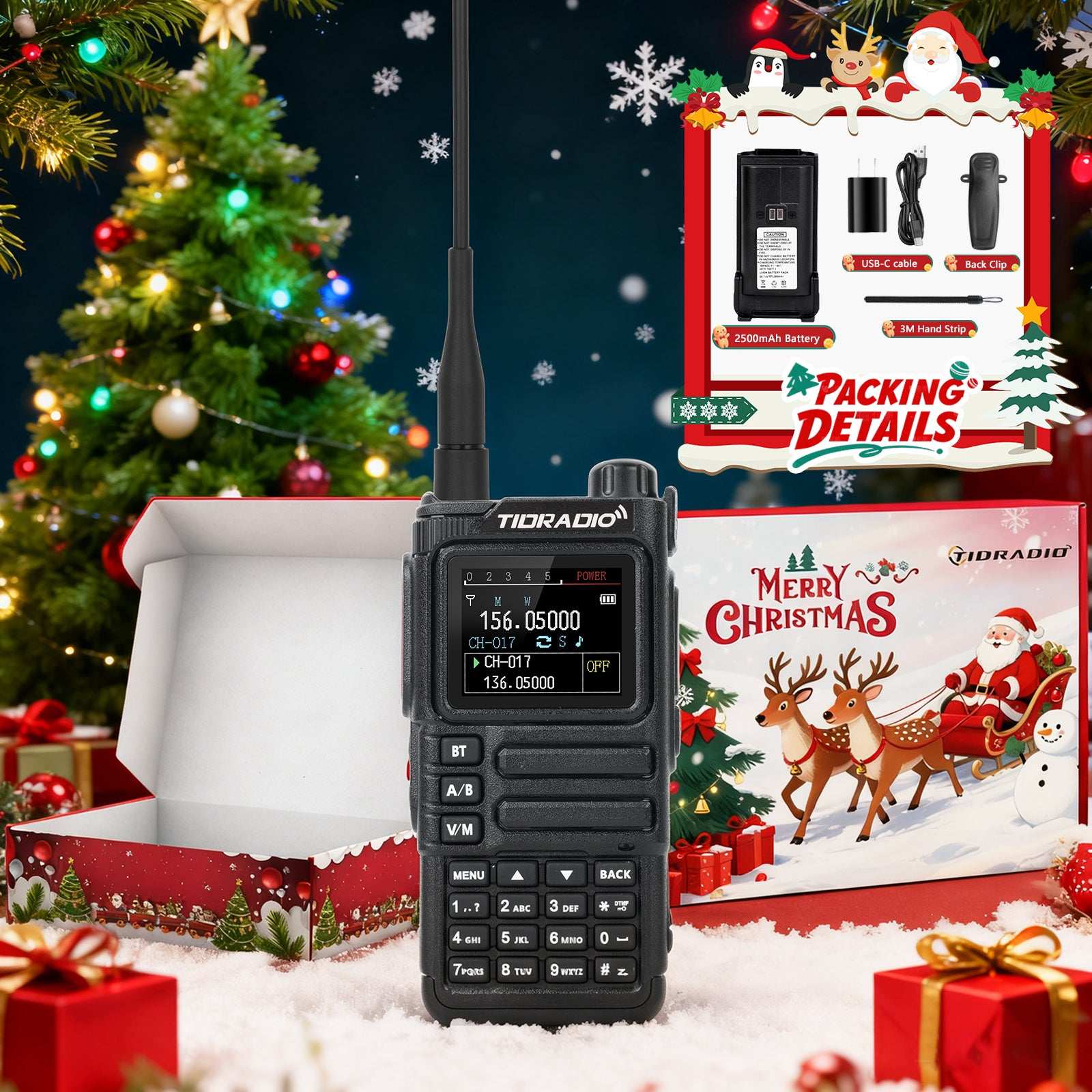 Christmas Customized Radio Gift (Limited to 500 Sets Only!）