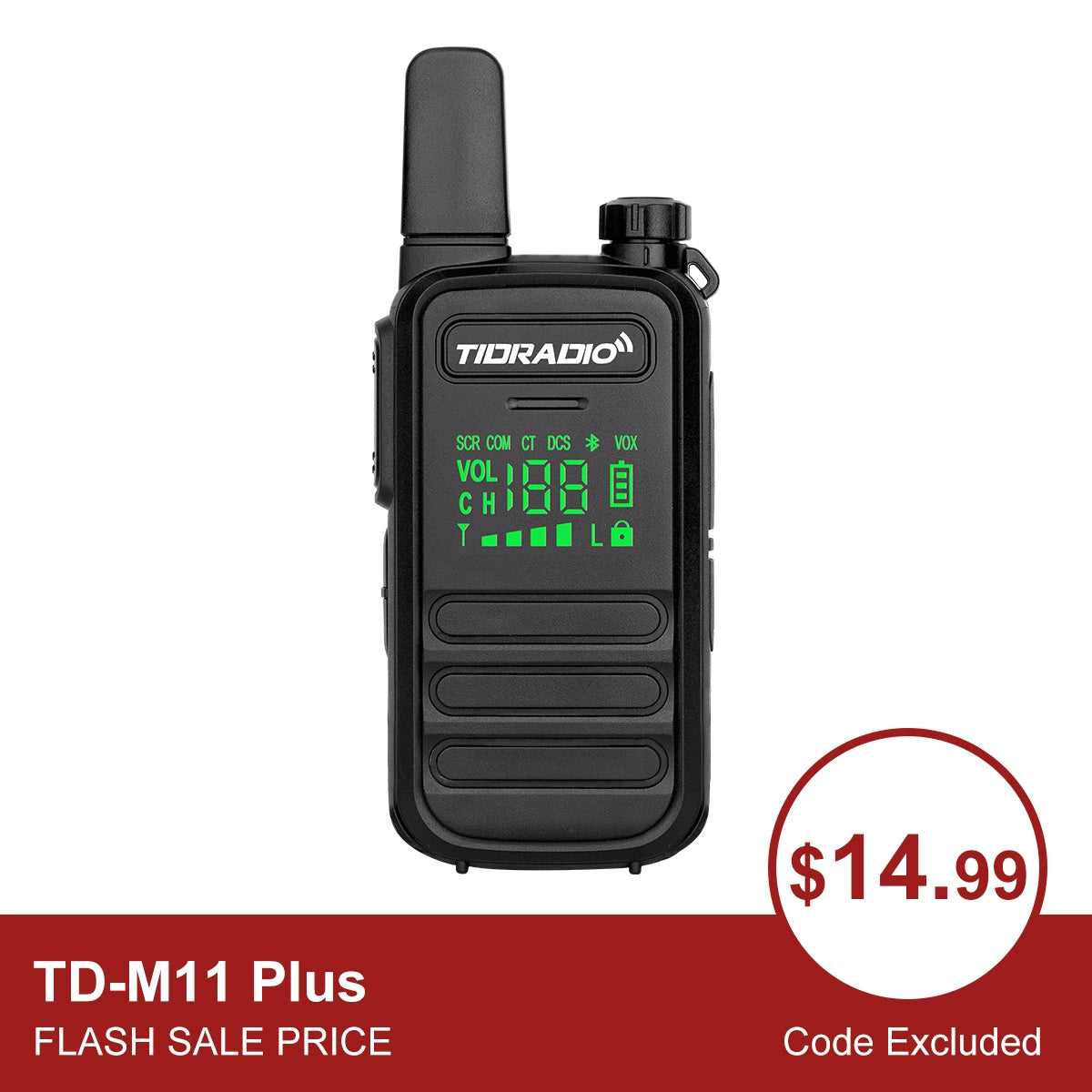 td m11 plus bluetooth programmable walkie talkies long range family camping hiking