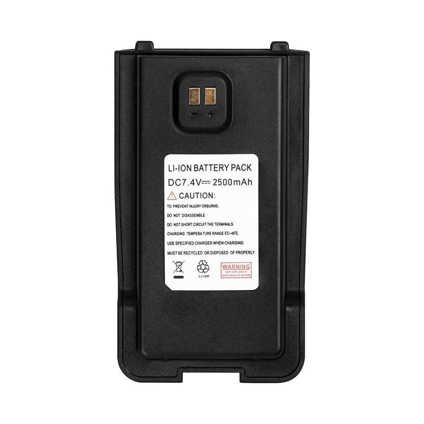 Rechargeable 2500mAh Li-ion Battery for TD-H8 2nd-gren 3rd-gem – Tidradio