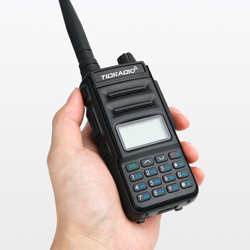 TIDRADIO TD-H5 GMRS 5W Long Range Handheld Two-Way Radio – FCC Licensed Family GMRS Transceiver with NOAA Weather Alert, Channel Scan, CTCSS/DCS Privacy Codes, Group Call, VOX Hands-Free Belt Clip, High-Gain Antenna, Repeater Access, USB-C Fast Charging, IP67 Waterproof Rugged Design for Camping, Hiking, Hunting, Emergency Response, Outdoor Adventure, Neighborhood Watch, Vehicle Fleet, Event Coordination, Construction, Hospitality, Retail Communication, Analog Intercom