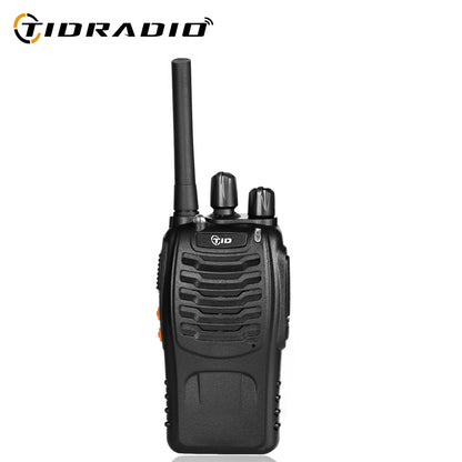 Tidradio TD-V2 (20 Packs) 2 Way Radios Walkie Talkies Long Range Hand Free with Flashilght Rechargeable for Business or Family 