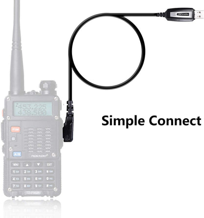 Tidradio CH340 Driver USB Programming Cable