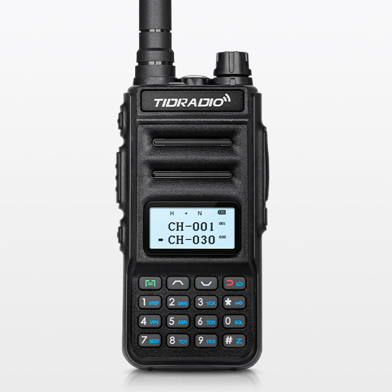 TIDRADIO TD-H5 GMRS 5W Long Range Handheld Two-Way Radio – FCC Licensed Family GMRS Transceiver with NOAA Weather Alert, Channel Scan, CTCSS/DCS Privacy Codes, Group Call, VOX Hands-Free Belt Clip, High-Gain Antenna, Repeater Access, USB-C Fast Charging, IP67 Waterproof Rugged Design for Camping, Hiking, Hunting, Emergency Response, Outdoor Adventure, Neighborhood Watch, Vehicle Fleet, Event Coordination, Construction, Hospitality, Retail Communication, Analog Intercom